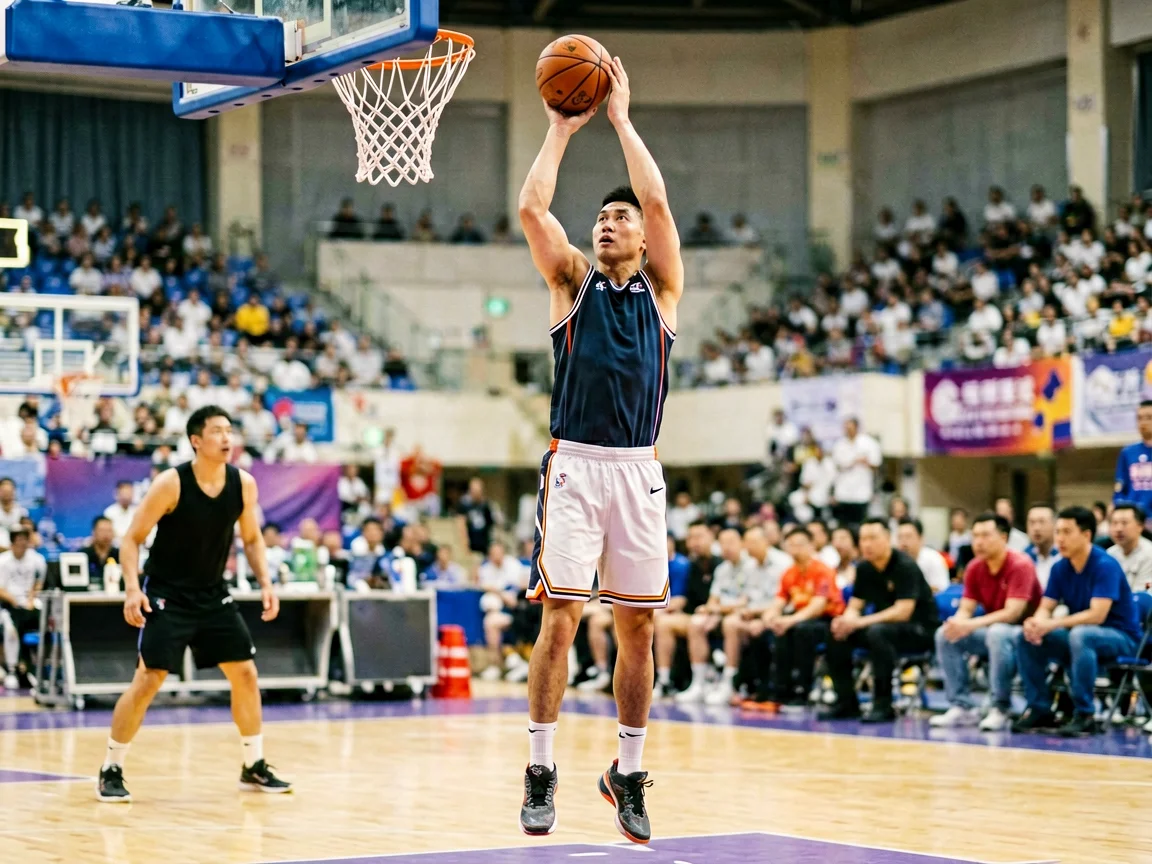 篮球赛场瞬间CBA季后赛MVP